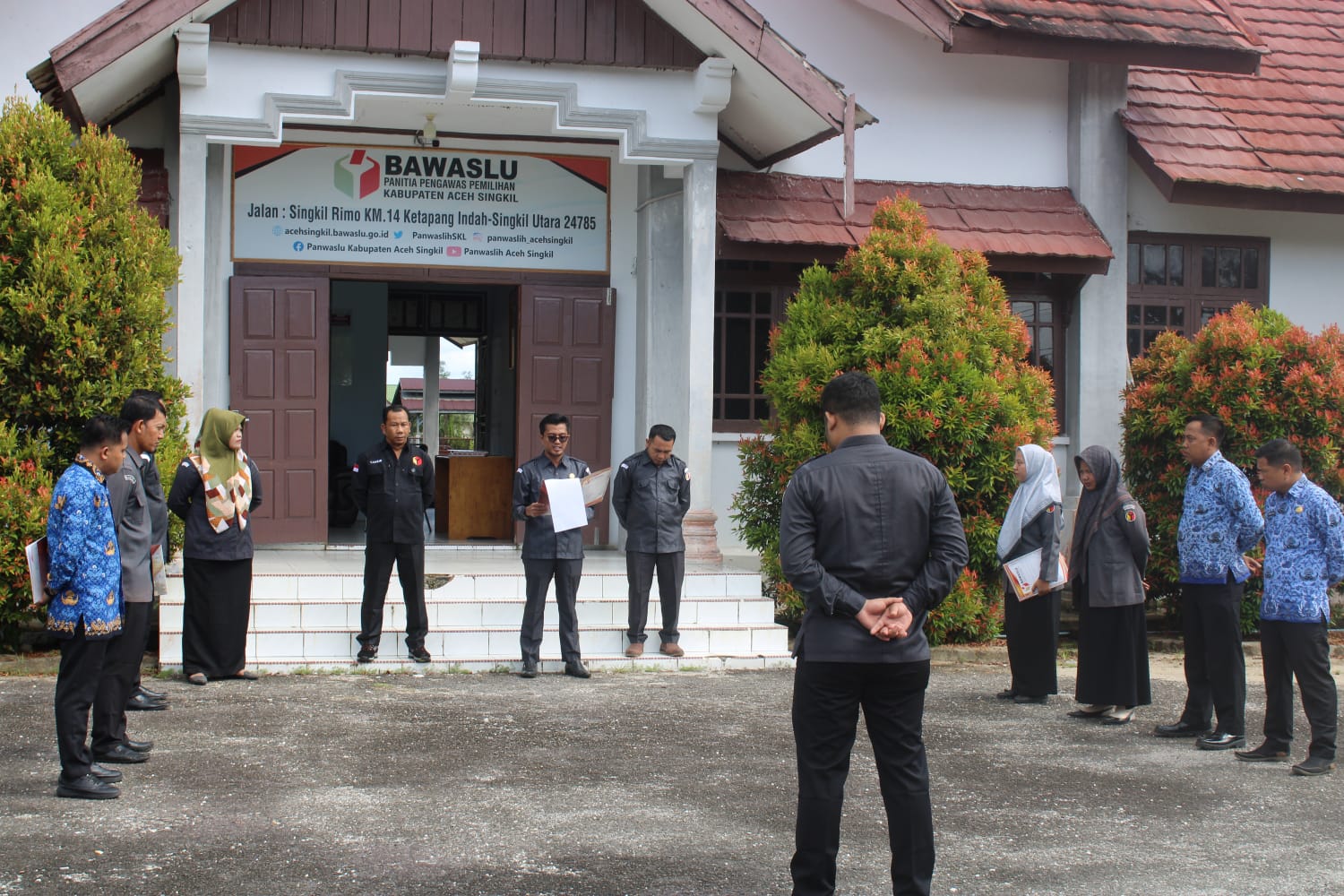 Upacara peringatan hari sumpah pemuda