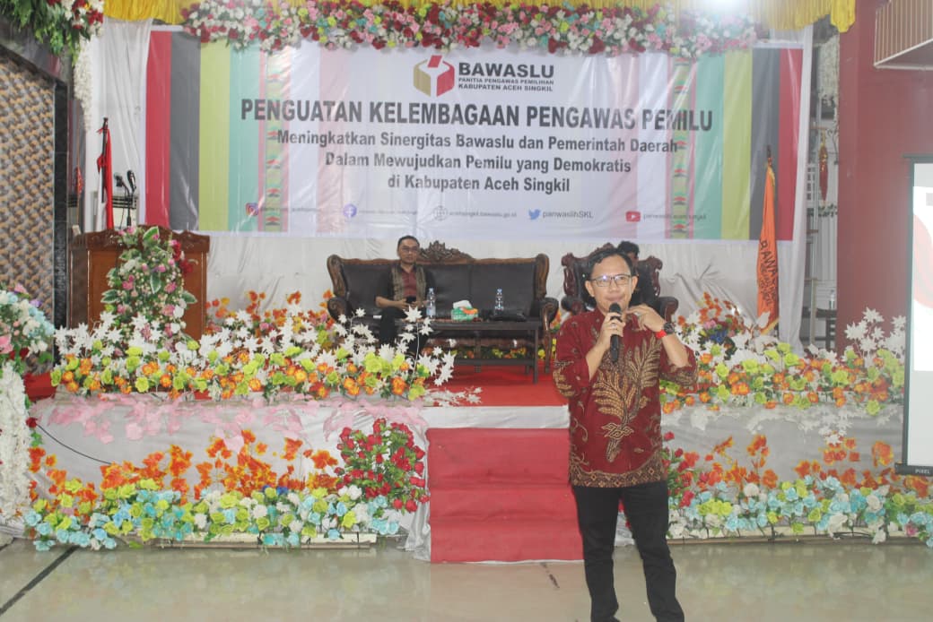 Kegiatan penguatan kelembagaan Bawaslu Aceh Singkil 