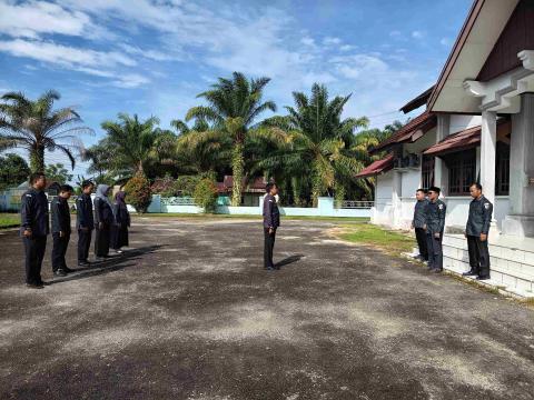 Apel pagi Bawaslu Aceh Singkil 