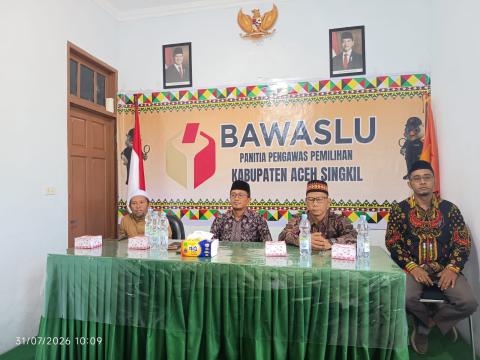 Jumat berlian bawaslu aceh Singkil