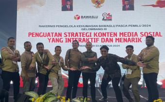 Kegiatan rakernis pengelolaan kehumasan