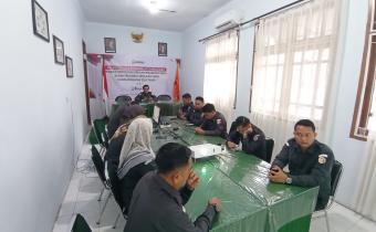 Bawaslu Aceh Singkil Rapat pembahasan pemutakhiran data pemilih berkelanjutan 