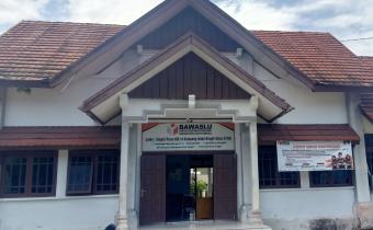 Kantor sekretariat Bawaslu Aceh singkil