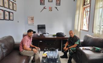 Kunjungan Dandim 0109 Aceh Singkil ke Bawaslu Aceh Singkil 